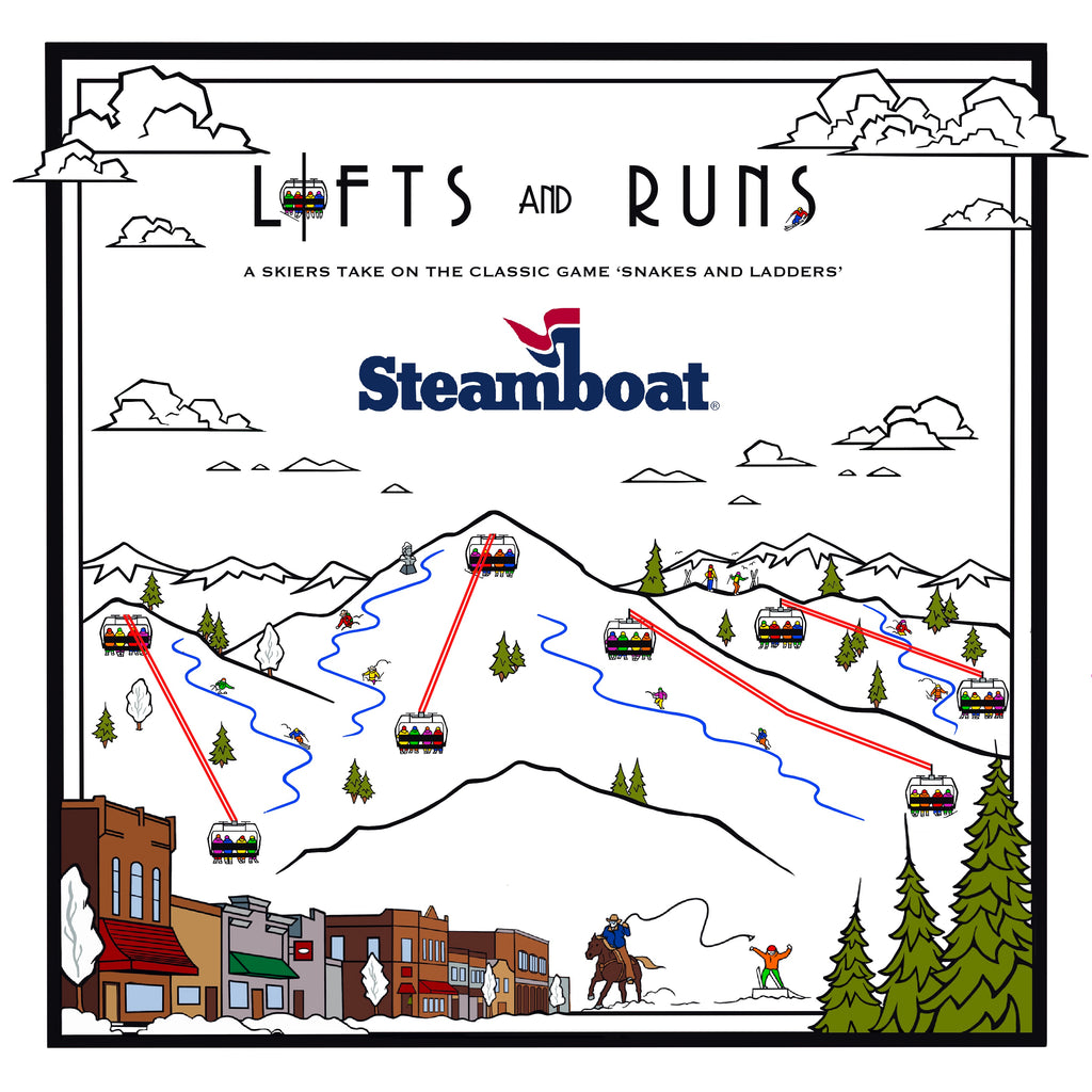 Lifts & Runs - Steamboat