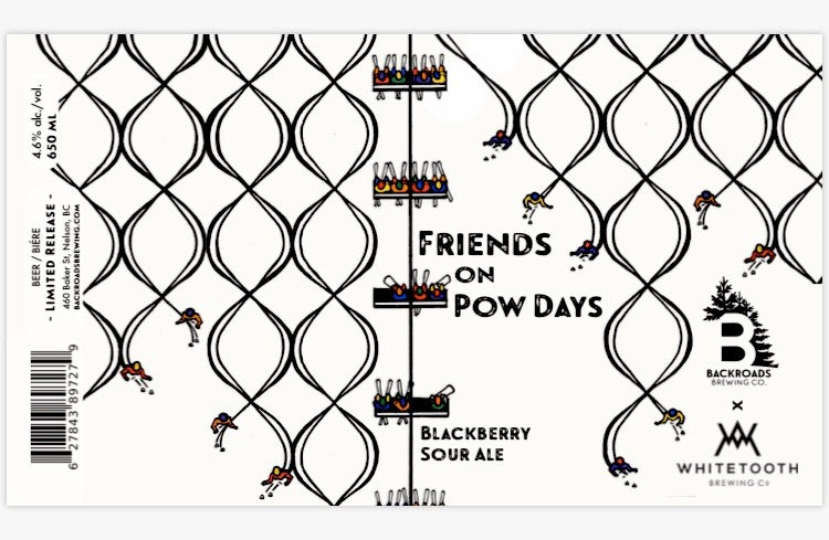 Backroads Brewing: Friends on Pow Days