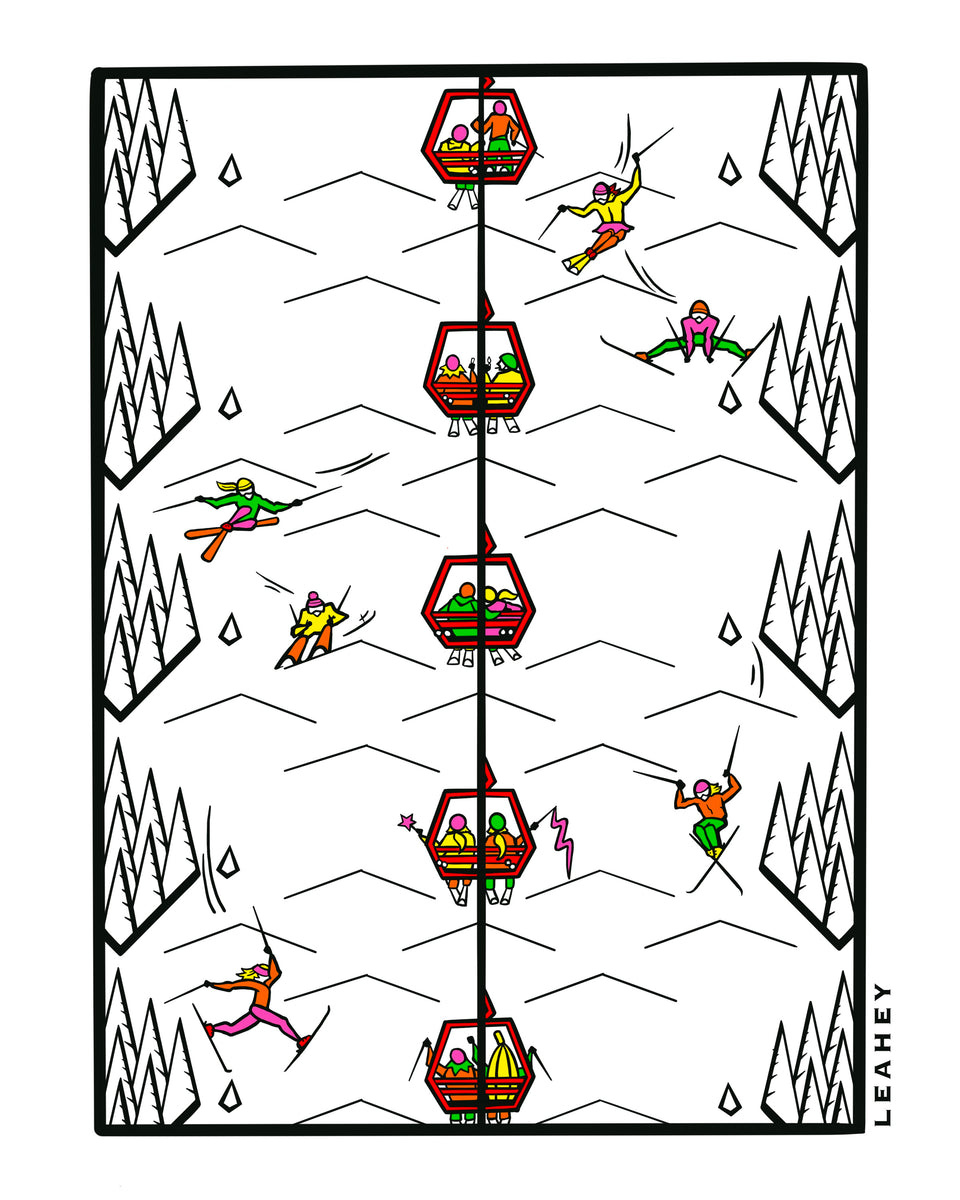 Red Chair Pattern – Jessica Leahey Art